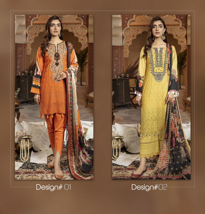 Safinaz Jia Khan New Designer Festive Wear Lawn Cotton Pakisatani Salwar Kameez